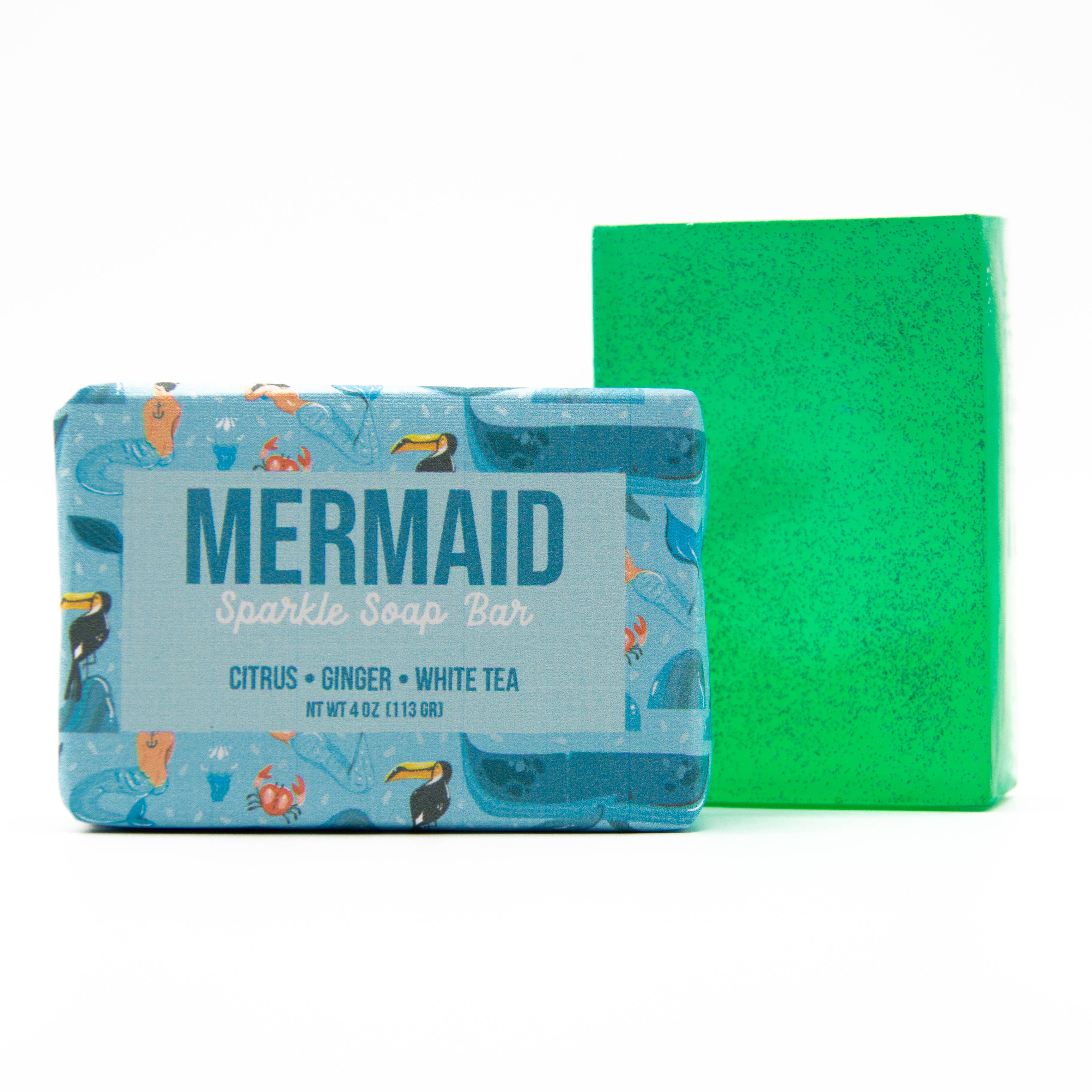 MERMAID Sparkle Soap Bar - Customizable