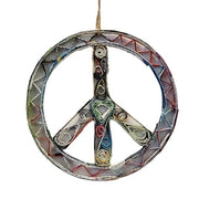 Peace Sign Ornament - Recycled Paper