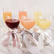 Wine theme scented candle