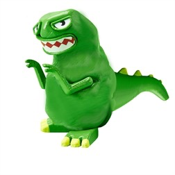 MELTING DINOSAUR