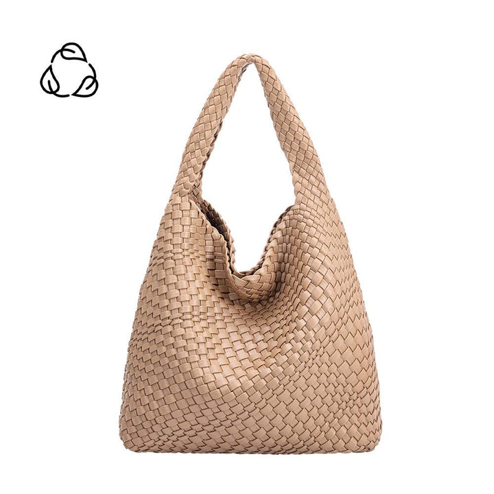 Johanna Nude Recycled Vegan Shoulder Bag Pre-Order 1/30