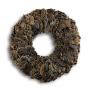 PRESERVED LICHEN WREATH 18”