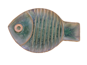BLUE FISH PLATE MED