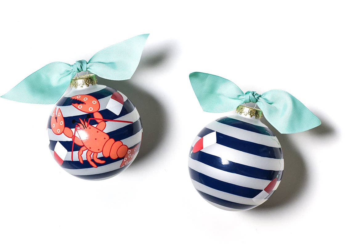 Lobster Glass Ornament