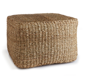SEAGRASS SQUARE OTTOMAN