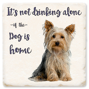 Economy Coaster - It's Not Drinking Alone Dog
