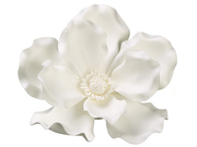 13” MAGNOLIA HANGING FLOWER HEAD