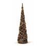 GRAPEVINE CONE TREE LIGHTED 48”