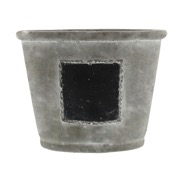 CHALKBOARD CACHEPOT MED