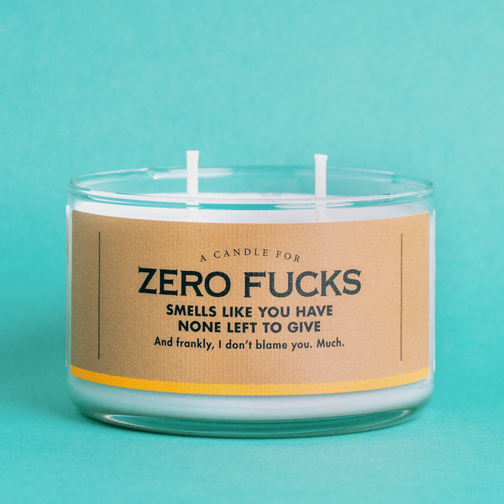 A Candle for Zero Fucks | Funny Candle
