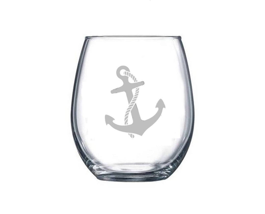 Wine Glass - Tipsy Anchor