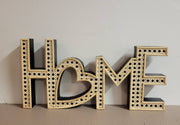 Home Sign - Rattan