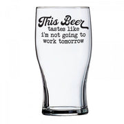 This Beer Tastes Like | 20oz Beer Glass