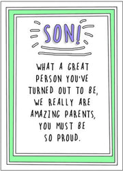 Son Proud Parents
