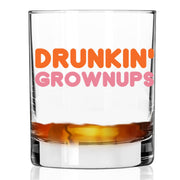 Toasted Tales, Drunkin Grownups Whiskey Glass