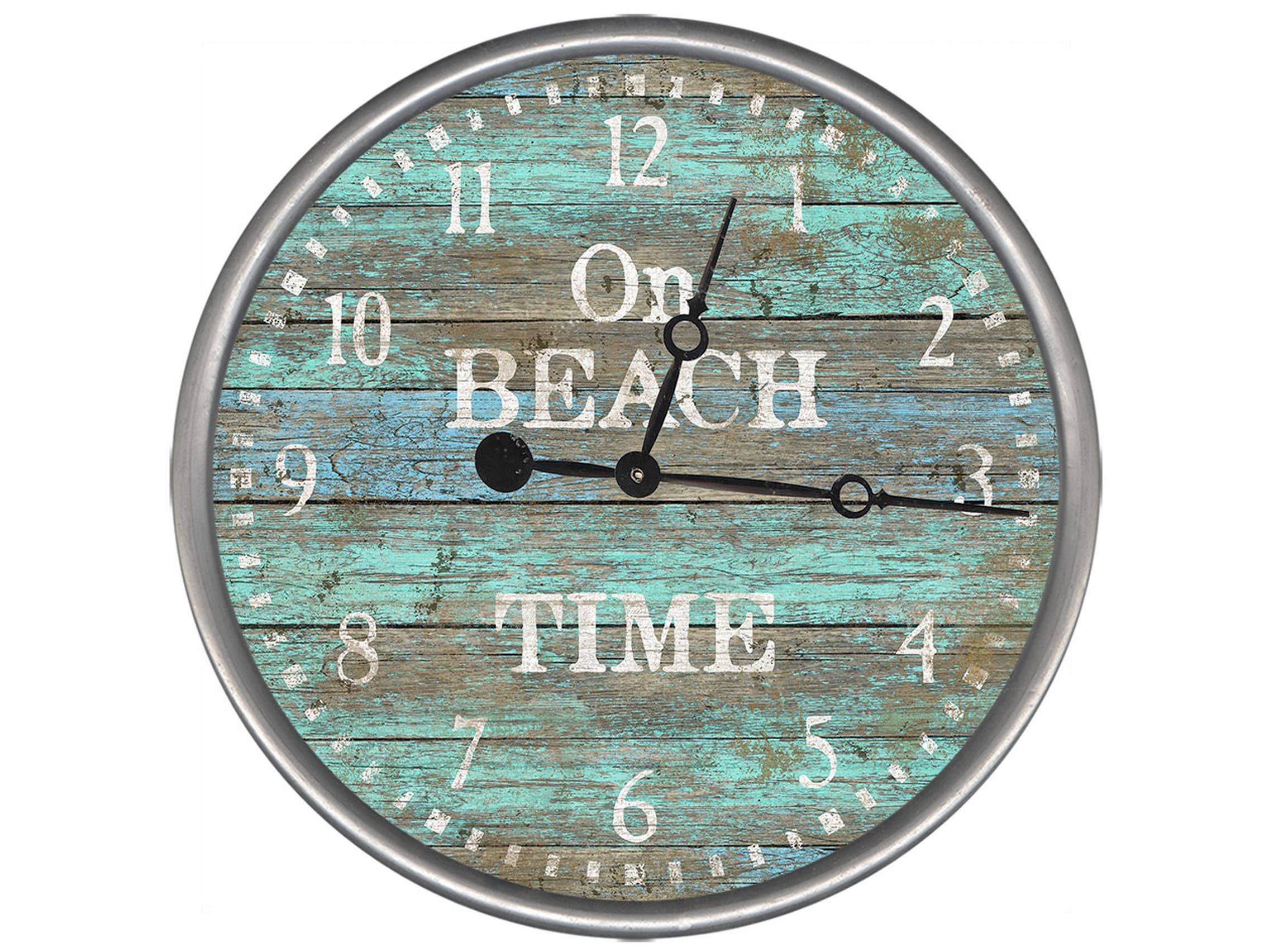 On Beach Time Clock