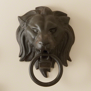 LION HEAD W/RING
