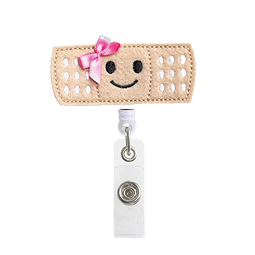 RETRACTABLE BADGE HOLDER CLIP - BANDAID