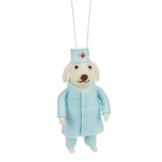 Doctor Dog Ornament-4.5"H-1943