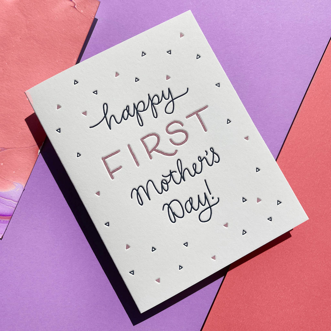 First Mother's Day card