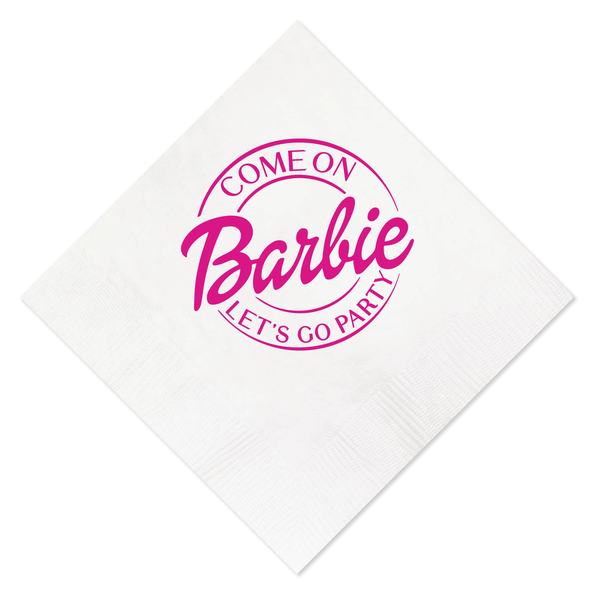 Come on Barbie Let's Go Party Napkins