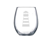 Wine Glass - Lighthouse