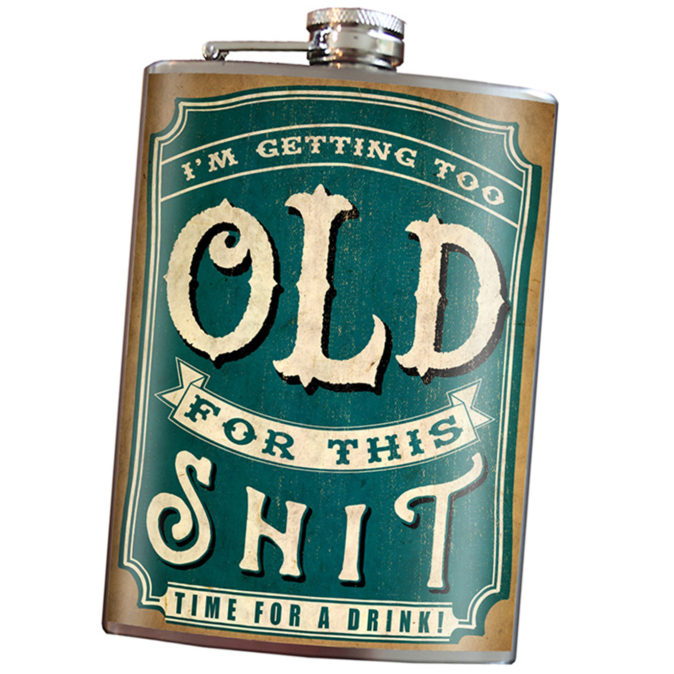 Flask - Too Old For This Shit