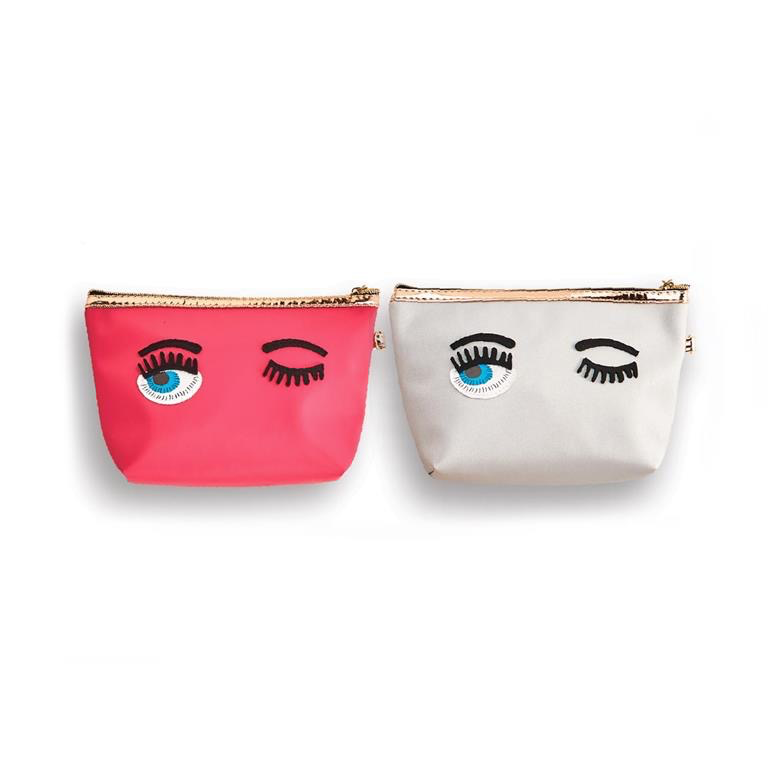 BLINKING EYE COSMETIC BAG