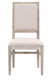 DEXTER SIDE CHAIR- NAT GRAY