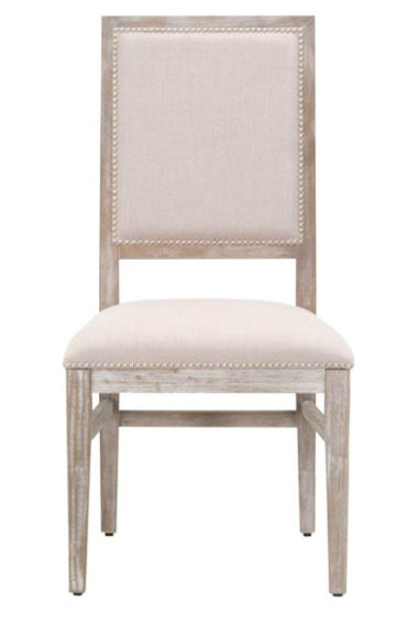 DEXTER SIDE CHAIR- NAT GRAY