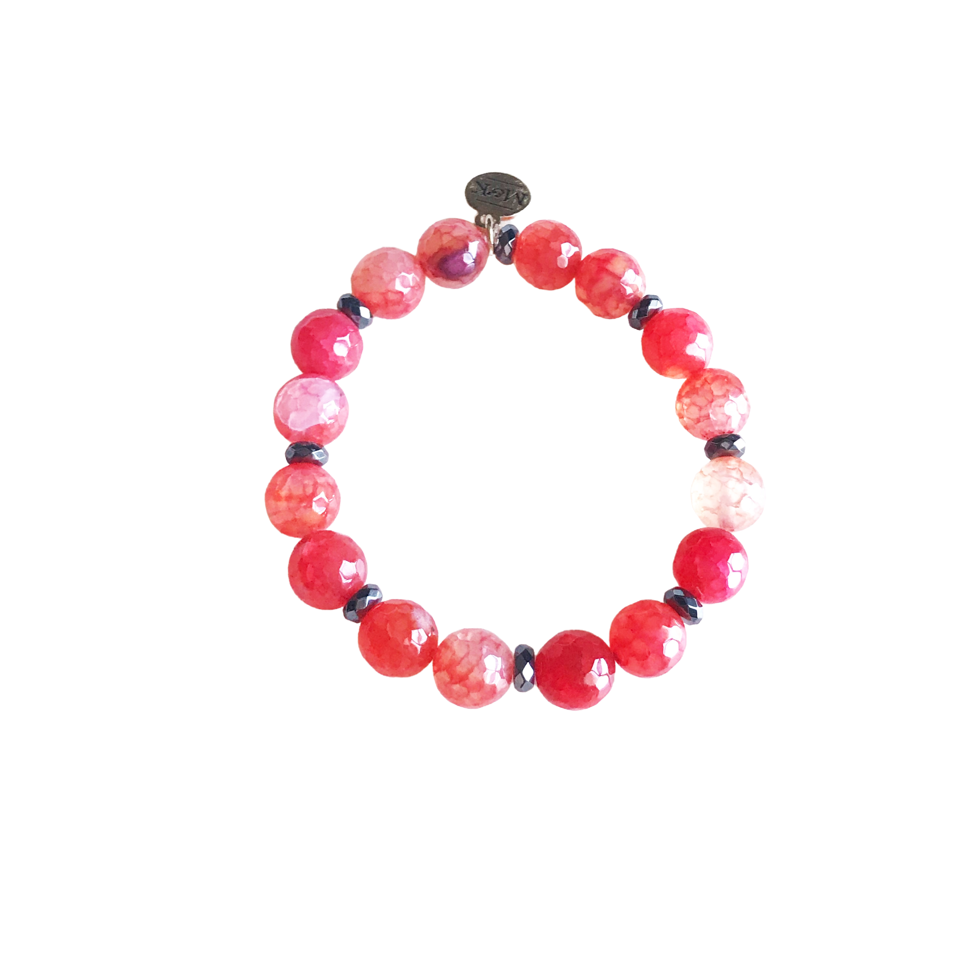 Strawberry Agate Stretch Bracelet