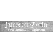 PERSONALIZED YOU & ME BARN BOARD