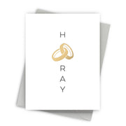 Hooray Rings – Wedding Cards
