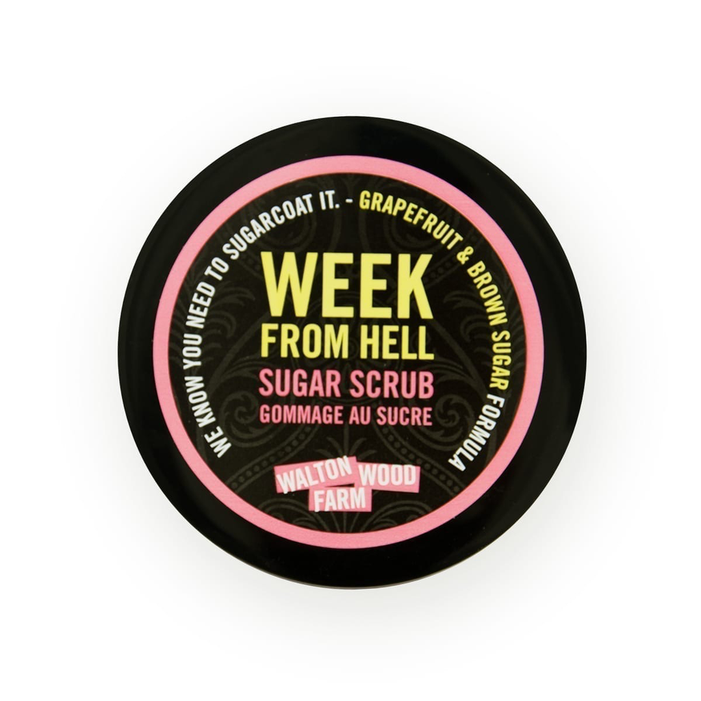 WEEK FROM HELL SUGAR SCRUB