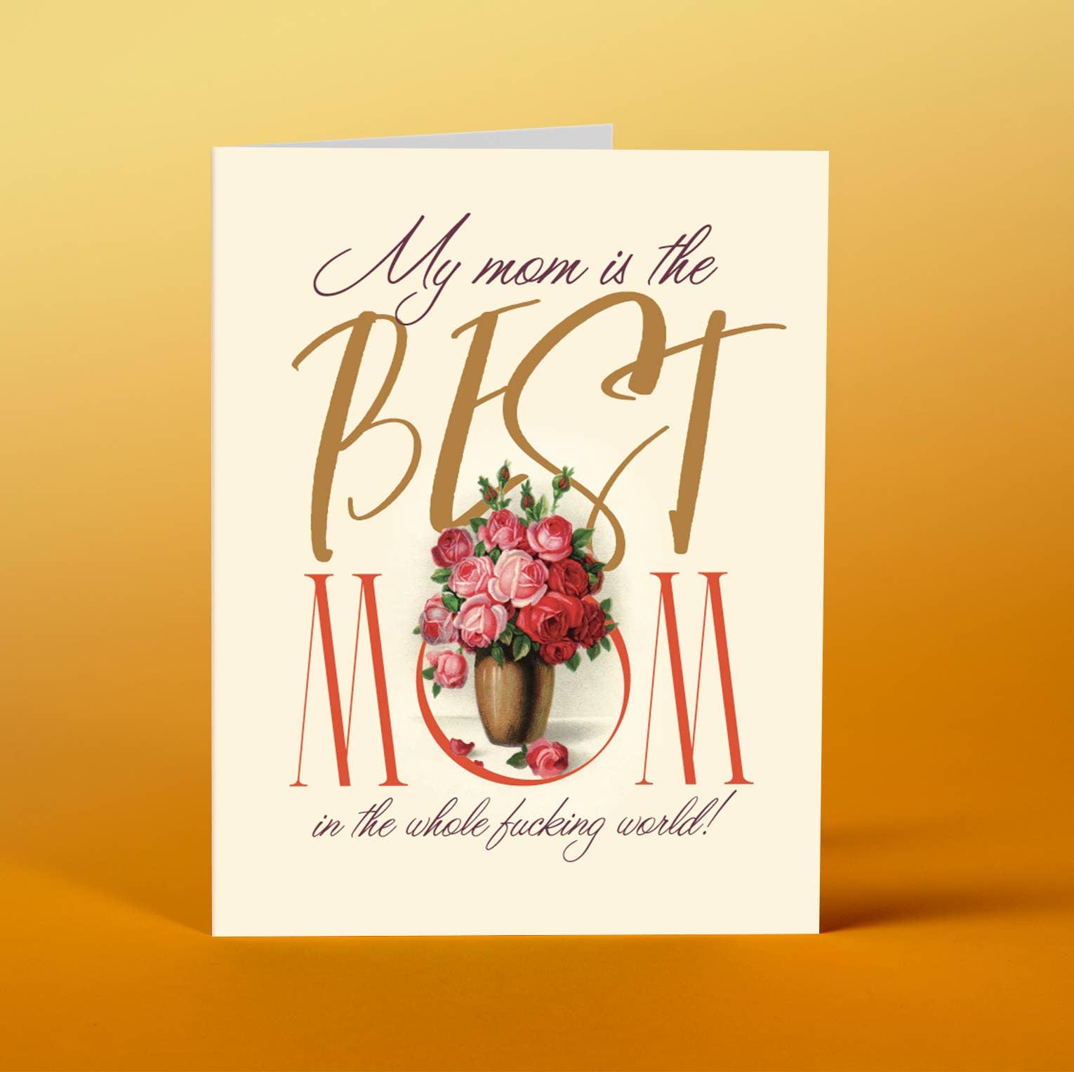 mm19 BEST MOM VASE