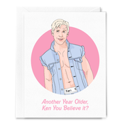 Ken You Believe It? Barbie Movie, Ryan Gosling Birthday Card