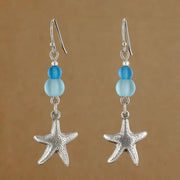 Sea Glass Starfish Earring 1767-SP