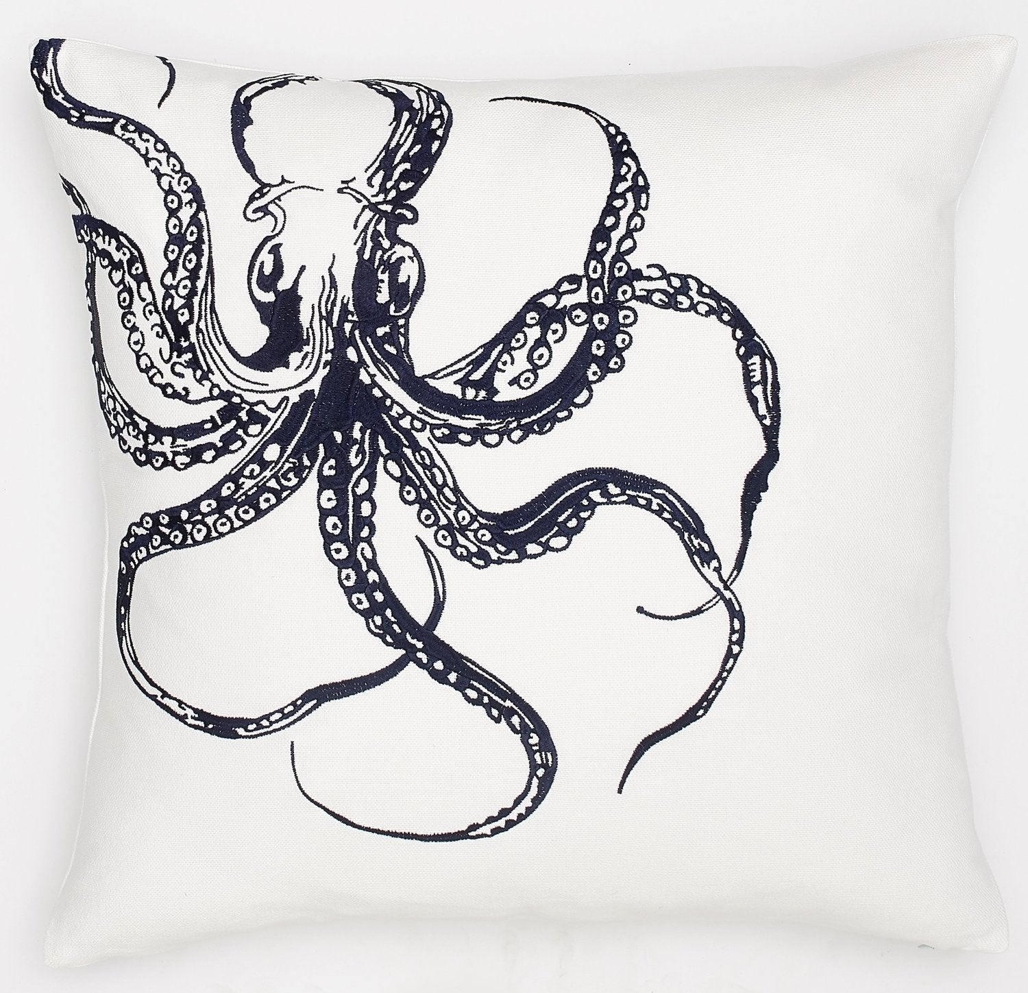 OCTOPUS EMBROIDERY PILLOW