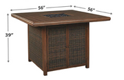BAR FIRE PIT TABLE