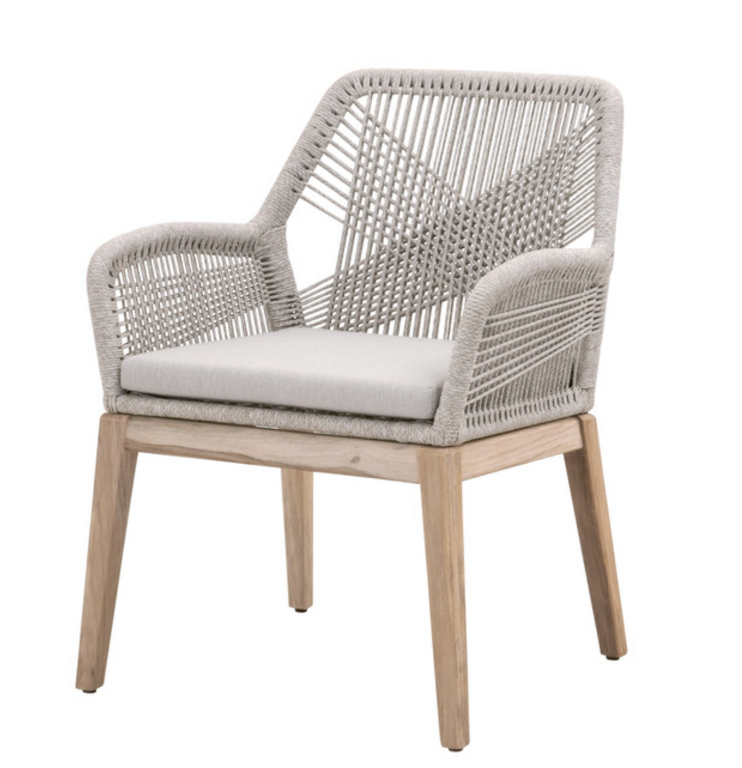 LOOM OUTDOOR ARM CHAIR