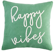 HAPPY VIBES PILLOW
