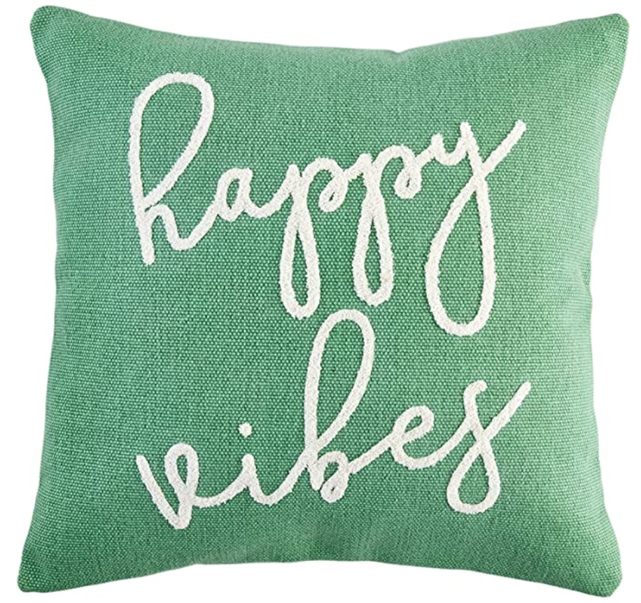 HAPPY VIBES PILLOW
