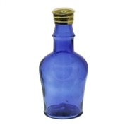 GLASS BOTTLE BLUE