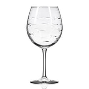 School of Fish 18oz Balloon Red Wine Glass