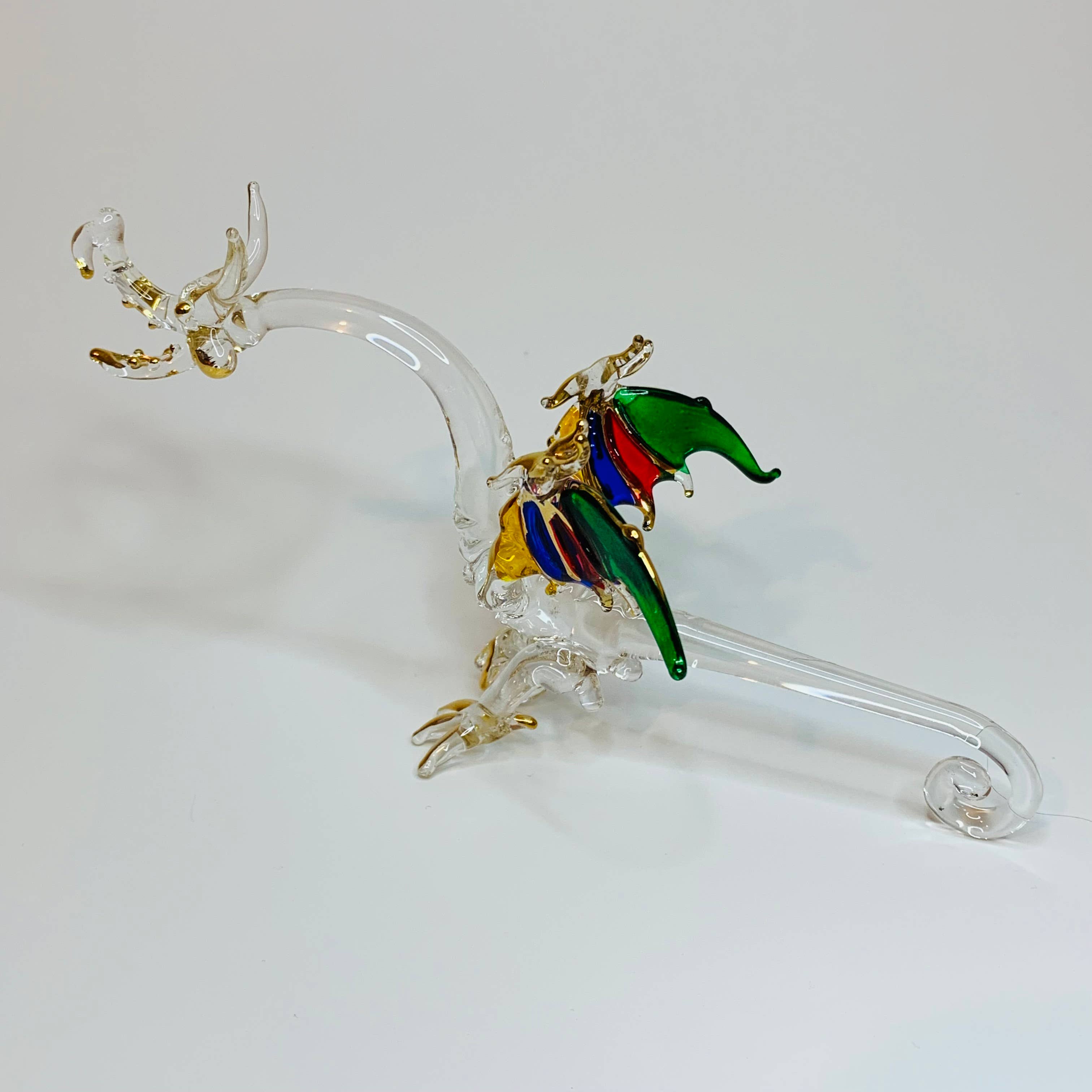 Handcrafted Glass Ornament - Dragon