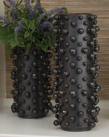 MOLECULE VASE- GRAPHITE LARGE