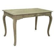 CABRIOLE CMPTR DESK WHT-RW