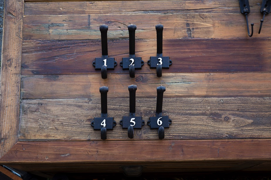NUMERICAL HOOKS  (each)