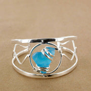 Cultured Sea Glass Cuff XCDR-CB15-SG