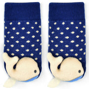 Baby Whale Boogie Toes Rattle Socks